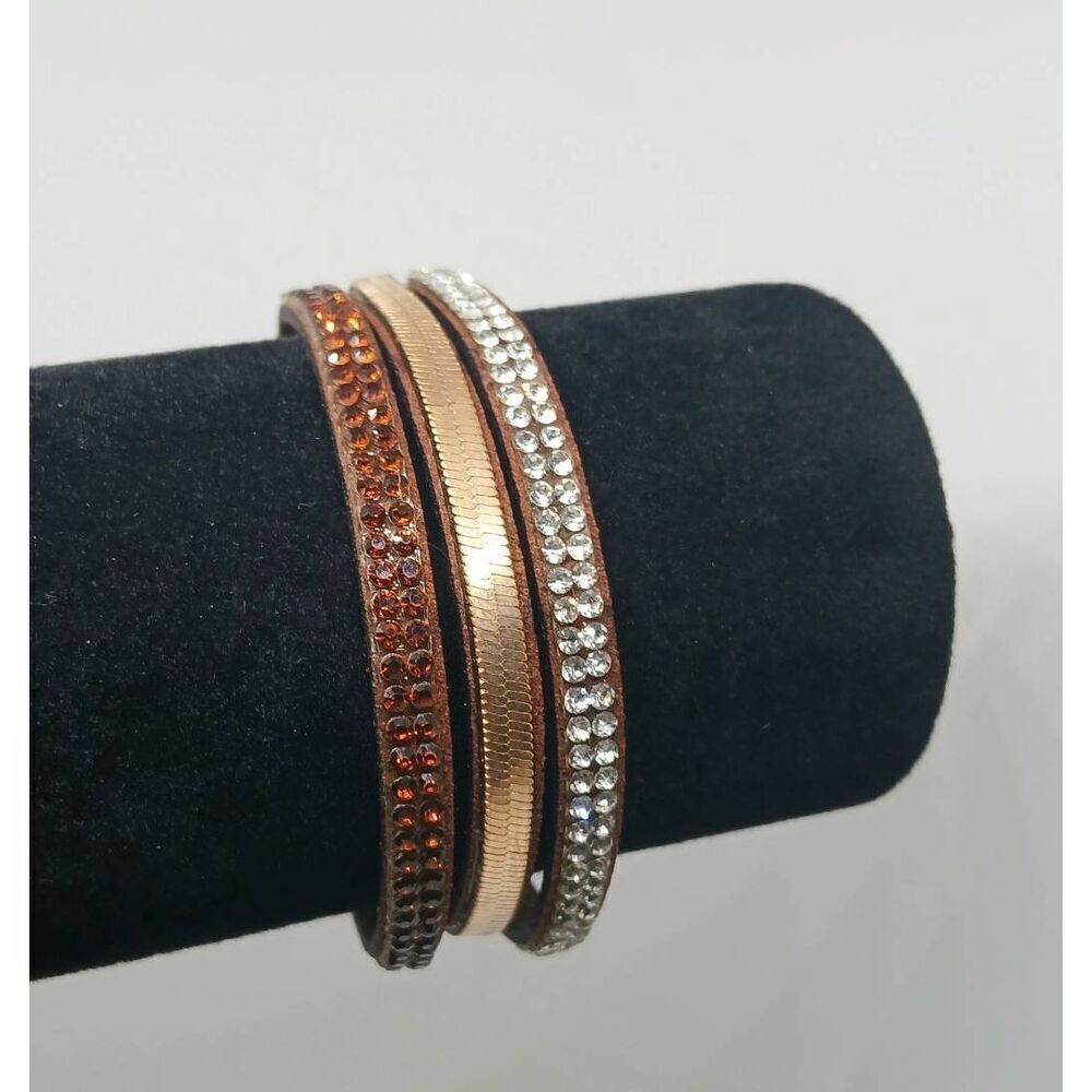 One-piece layered Bracelet 